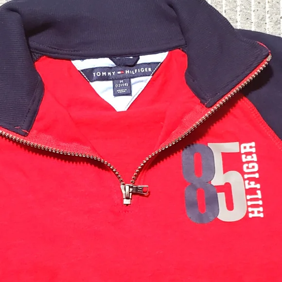 Tommy Hilfiger pullover sweatshirt with side pockets - Picture 6 of 7
